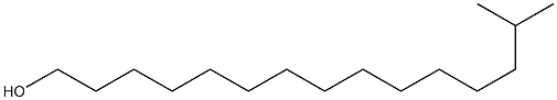 14-METHYL-1-PENTADECANOL Structure