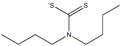 DIBUTYLDITHIOCARBAMATE 구조식 이미지