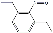 2,6-DIETHYLNITROSOBENZENE 구조식 이미지