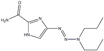DIPROPYL-TRIAZENOIMIDAZOLE-CARBOXAMIDE Structure