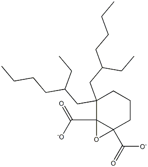 DI-(2-ETHYLHEXYL)EPOXYHEXAHYDROPHTHALATE 구조식 이미지