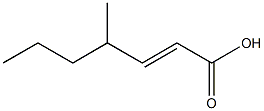 4-PROPYL-2-PENTENOICACID Structure