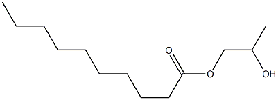 PROPYLENEGLYCOLMONOCAPRATE Structure