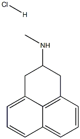 2,3-DIHYDRO-N-METHYLPHENALEN-2-AMINEHYDROCHLORIDE 구조식 이미지