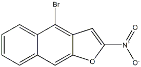 2-NITRO-4-BROMONAPHTHO[3,2-B]FURAN 구조식 이미지