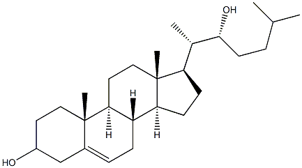 (22R)-22-HYDROXYCHOLESTEROL Structure