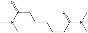 PIMELAMIDE,N,N,N',N'-TETRAMETHYL- Structure