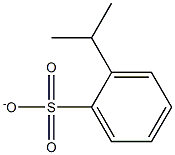 SEC-PROPYLBENZENESULPHONATE Structure