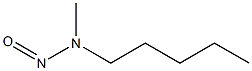 PENTYLAMINE,N-METHYL-N-NITROSO- Structure