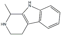 1-METHYL-1,2,3,4-TETRAHYDRO-9H-PYRIDO(3,4-B)INDOLE 구조식 이미지