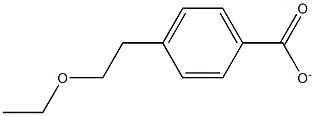 PARA-ETHOXYETHYLBENZOATE 구조식 이미지