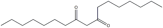 N-HEPTADECANE-8,10-DIONE Structure