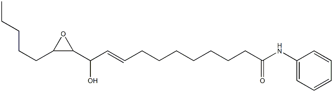 N-PHENYL-12,13-EPOXY-11-HYDROXY-9-OCTADECENAMIDE 구조식 이미지