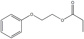 ETHANOL,2-PHENOXY-,PROPIONATE Structure