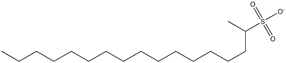 METHYLHEXADECYLSULPHONATE Structure