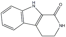 1-OXO-1,2,3,4-TETRAHYDRO-BETA-CARBOLINE 구조식 이미지