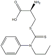 S-(N-PHENYLPROPYLTHIOCARBAMOYL)CYSTEINE 구조식 이미지