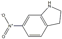 INDOLINE,6-NITRO- 구조식 이미지