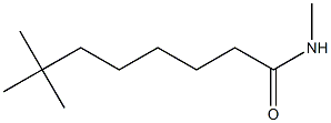 METHYLNEODECANAMIDE Structure