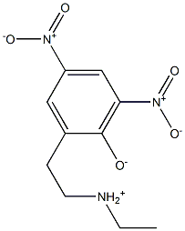 4,6-DINITRO-ORTHO-CRESOLDIETHYLAMINESALT Structure