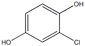 CHLORHYDROQUINONE 구조식 이미지