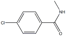 N-METHYL-PARA-CHLOROBENZAMIDE 구조식 이미지