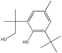 2-(1,1-DIMETHYL-2-HYDROXYETHYL)-4-METHYL-6-TERT-BUTYLPHENOL Structure