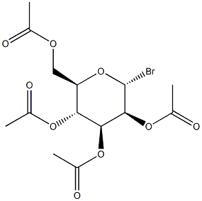 2,3,4,6-Tetra-O-acetyl-a-D-mannopyranosyl bromide Structure