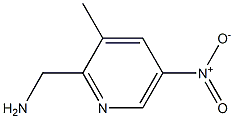 (3-Methyl-5-nitropyridin-2-yl)methylamine 구조식 이미지