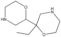 Ethyl dimorpholine Structure