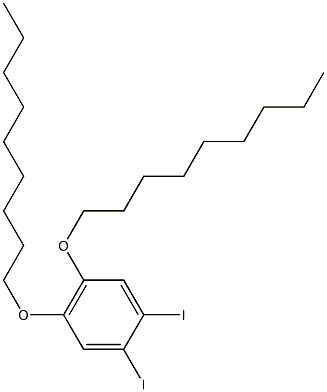 1,2-DIIODO-4,5-(DINONYLOXY)BENZENE 구조식 이미지