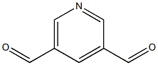 pyridine-3,5-dicarbaldehyde 구조식 이미지
