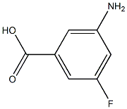 3-Amino-5-fluorobenzoic acid Structure
