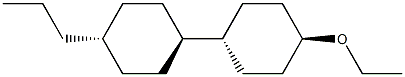 Trans-4-(trans-4-propylcyclohexyl)cyclohexyl ethyl ether Structure