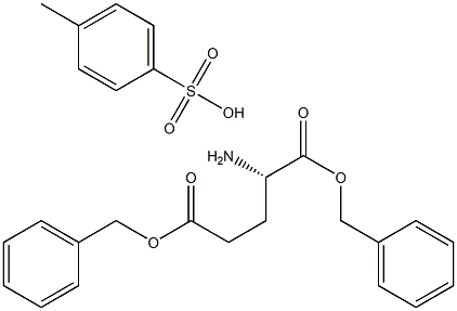 L-Glutamic acid dibenzyl ester tosylate Structure