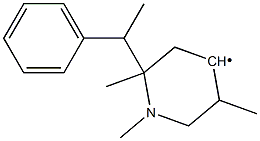 (1-Phenyl-ethyl)-(1,2,5-trimethyl-piperidin-4-yl)- Structure