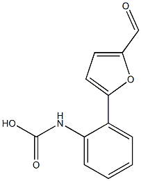 [2-(5-Formyl-furan-2-yl)-phenyl]-carbamic acid Structure