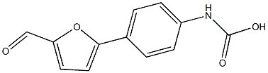 [4-(5-Formyl-furan-2-yl)-phenyl]-carbamic acid Structure
