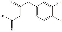 4-(3,4-Difluoro-phenyl)-3-oxo-butyric acid Structure