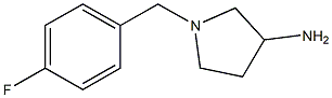 1-(4-fluorobenzyl)pyrrolidin-3-amine Structure