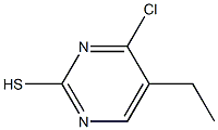 4-chloro-5-ethylpyrimidine-2-thiol Structure