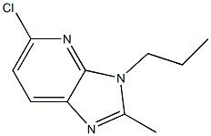 5-chloro-2-methyl-3-propyl-3H-imidazo[4,5-b]pyridine Structure