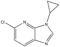 5-chloro-3-cyclopropyl-3H-imidazo[4,5-b]pyridine Structure