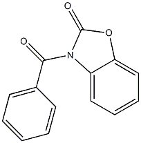 3-benzoylbenzooxazol-2-one 구조식 이미지