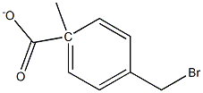 1-[4-BROMO METHYL] METHYL BENZOATE 구조식 이미지