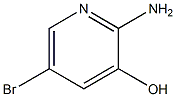 2-AMINO-3-HYDROXY-5-BROMOPYRIDINE 구조식 이미지