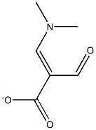 3-N,N-dimethylamino-2-formyl acrylate Structure