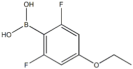 2,6-Difluoro-4-ethoxyphenylboronic acid Structure