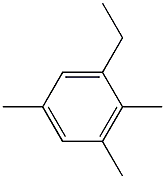 1-ethyl-2,3,5-trimethylbenzene 구조식 이미지