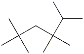 2,2,4,4,5-pentamethylhexane Structure